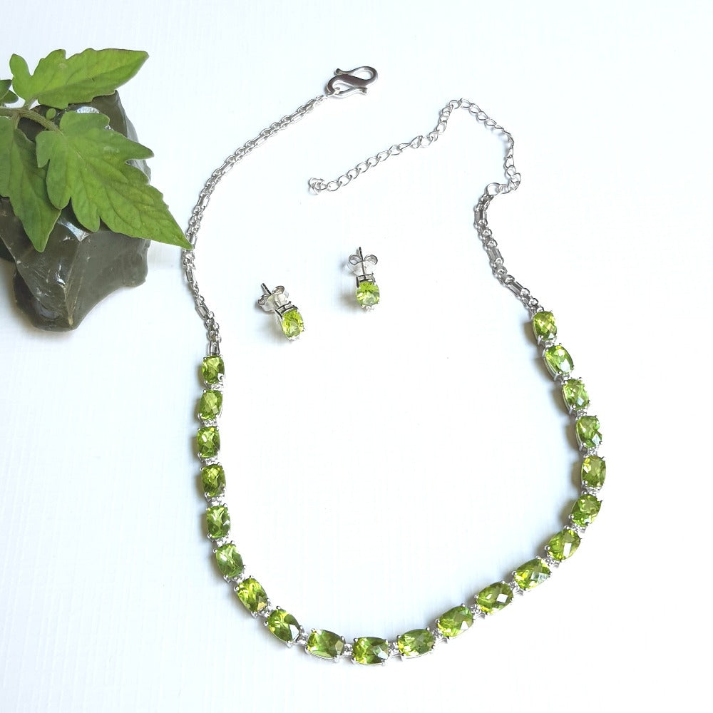 Peridot Parure